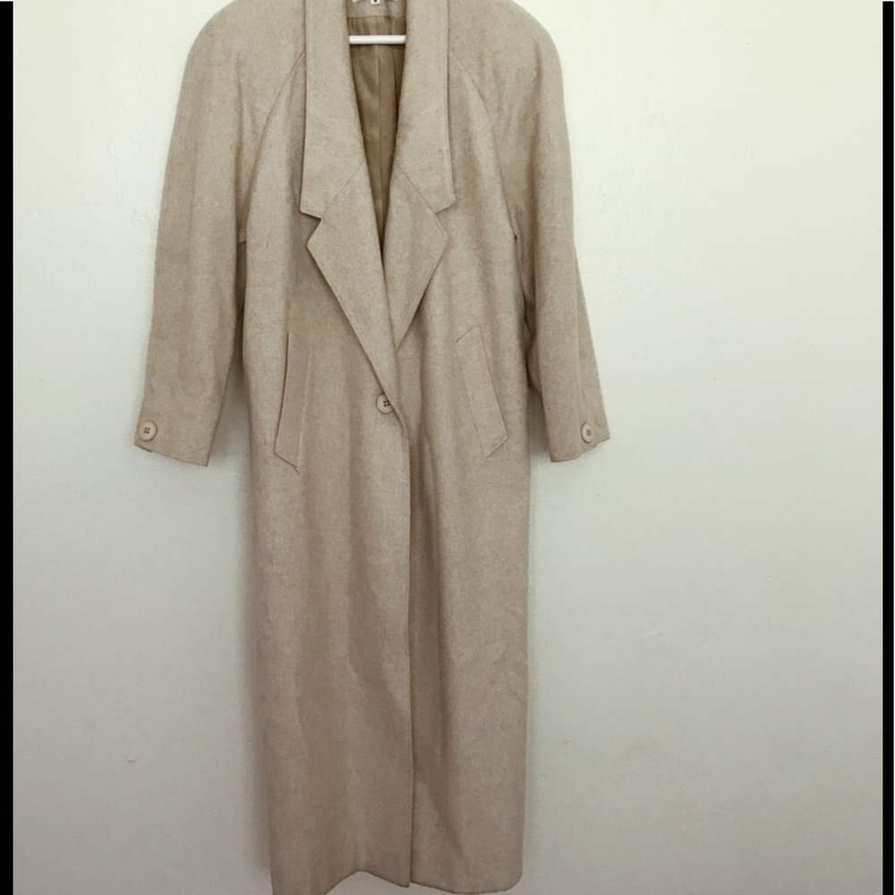 Kristen Blake Blend Wool Trench coat